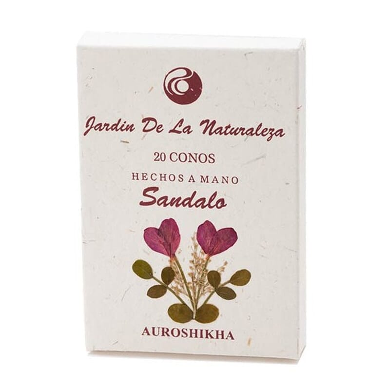 Conos Jardin Naturaleza Fragancia Sandalo 20 Uds