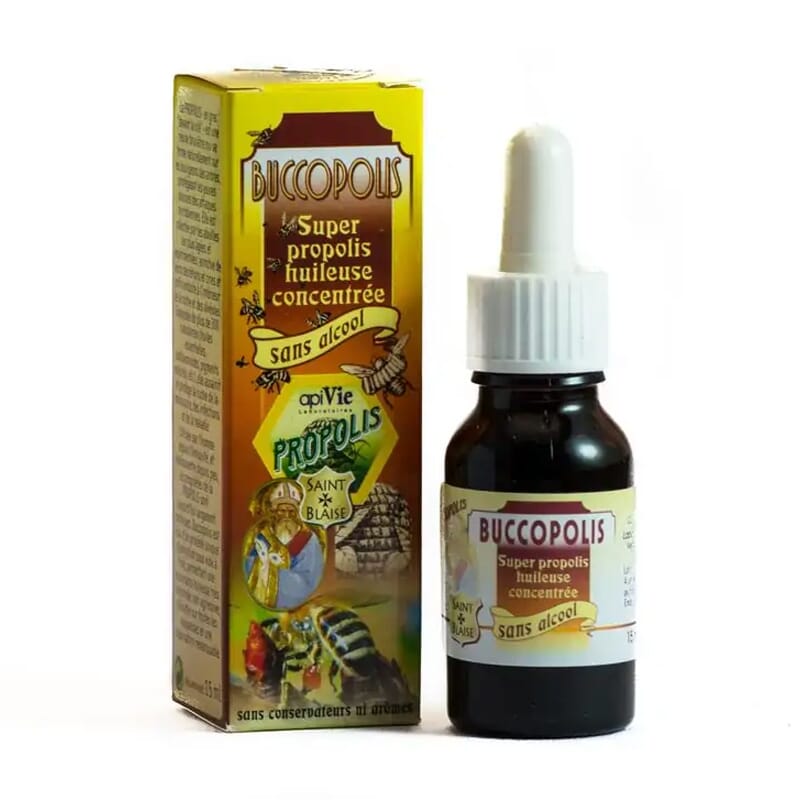 Buccopoli Extrac Conc De Propolis Sans Alcool 15 ml