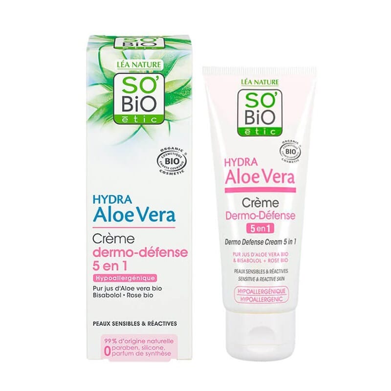 Hydra Aloe Vera Crema Dermoprotectora 5 En 1 Bio 50 ml