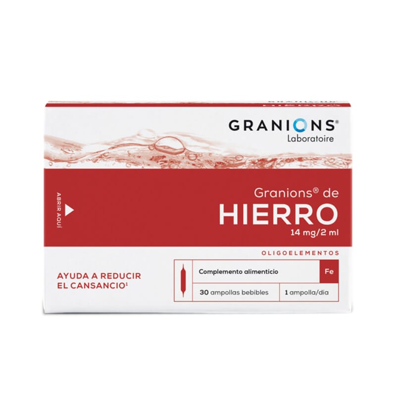 Granions Fer 30 Ampoules