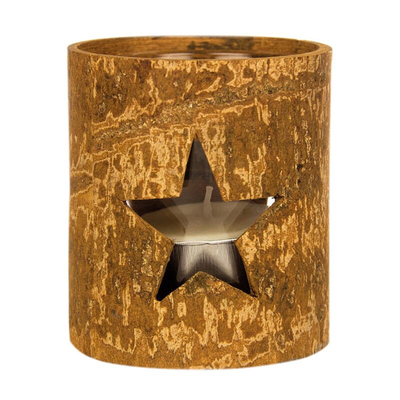 Voilier Verre Avec Écorce Cannelle Étoile Rond