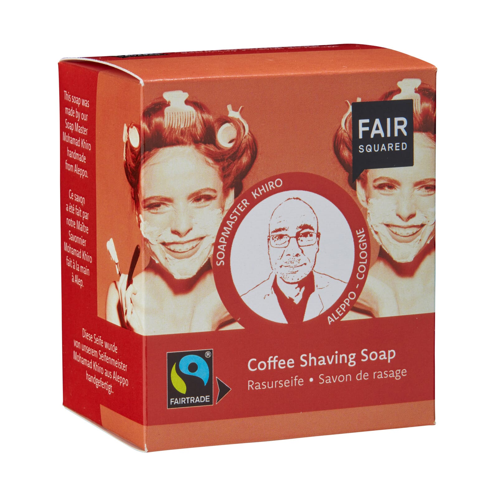 Savon Rasage Café-Karité-Babasu-Coco 2 Unités 80g