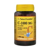 Vitamina C 1000 mg + Zinc 60 Tabs de Nature Essential