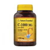 Vitamina C 1000 mg + Zinc 120 Tabs de Nature Essential