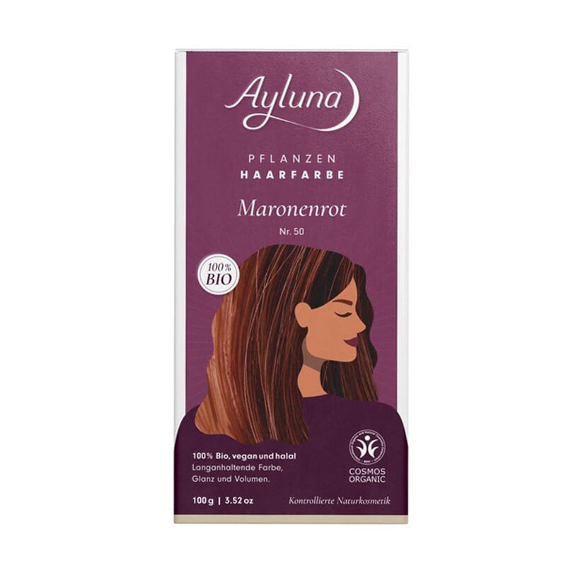 Coloração Vegetal 50 Castanho-Avermelhado 100g