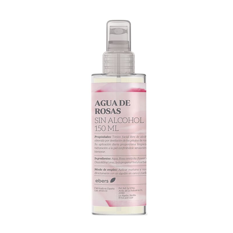 Agua De Rosas Sin Alcohol 150 ml