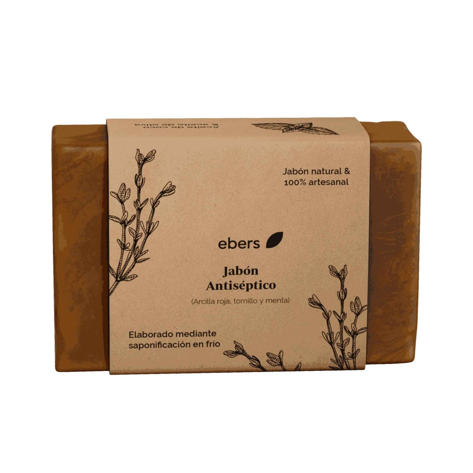 Seife für Behandlung mit roter Tonerde 100g