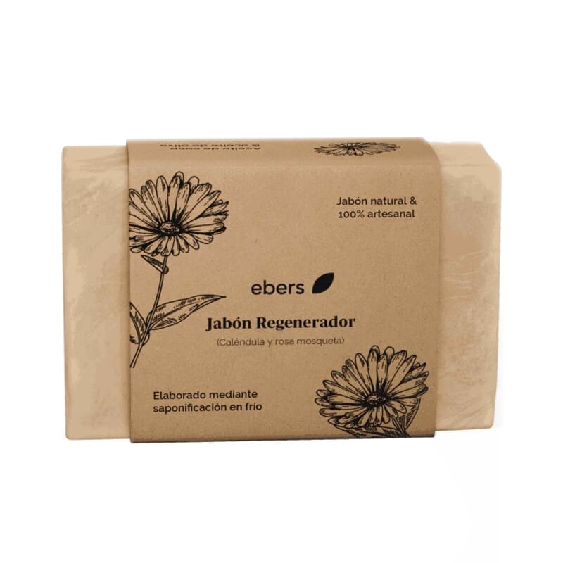 Regenerierende Seife Ringelblume + Rose 100g