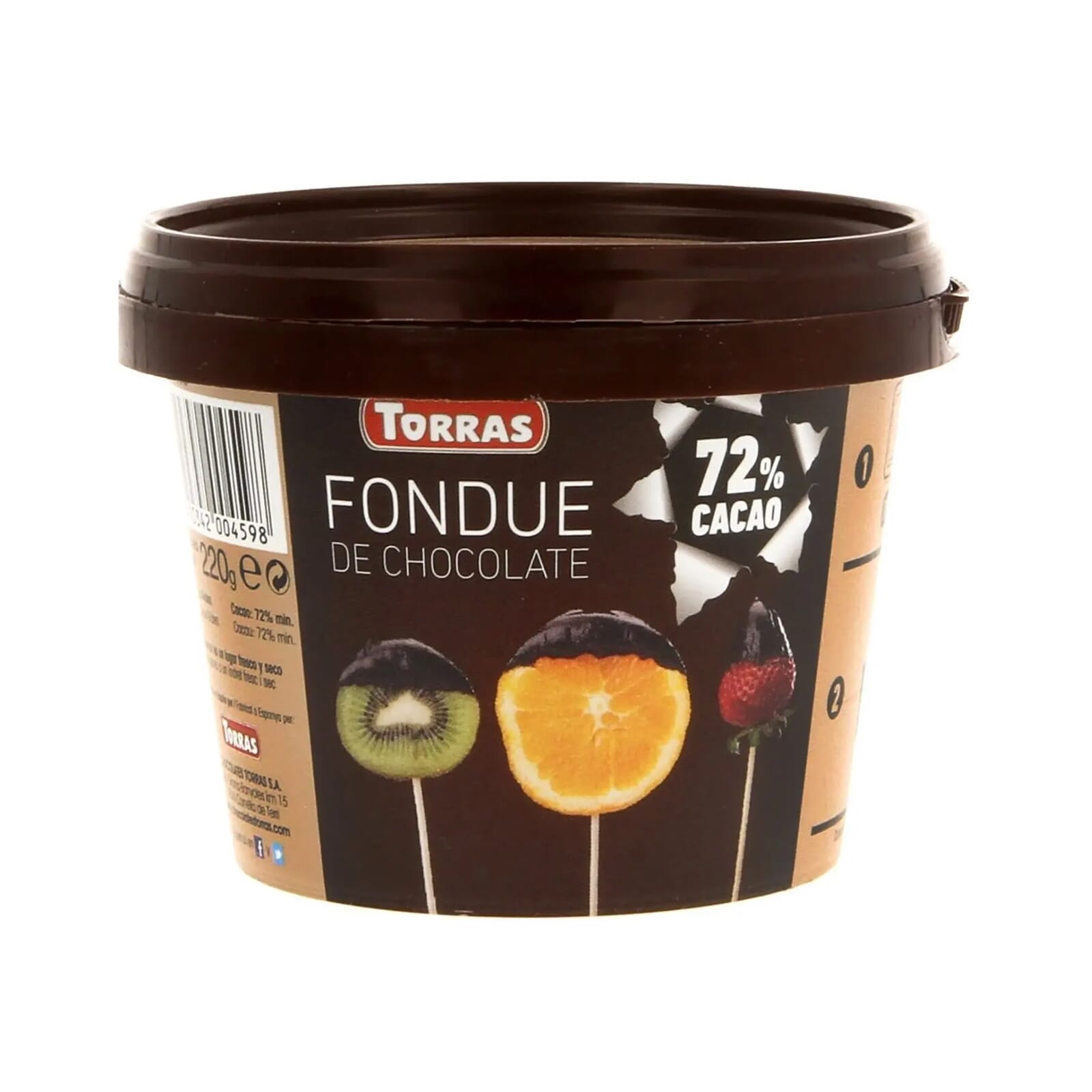 Fondue De Chocolate 70% Cacao 220g