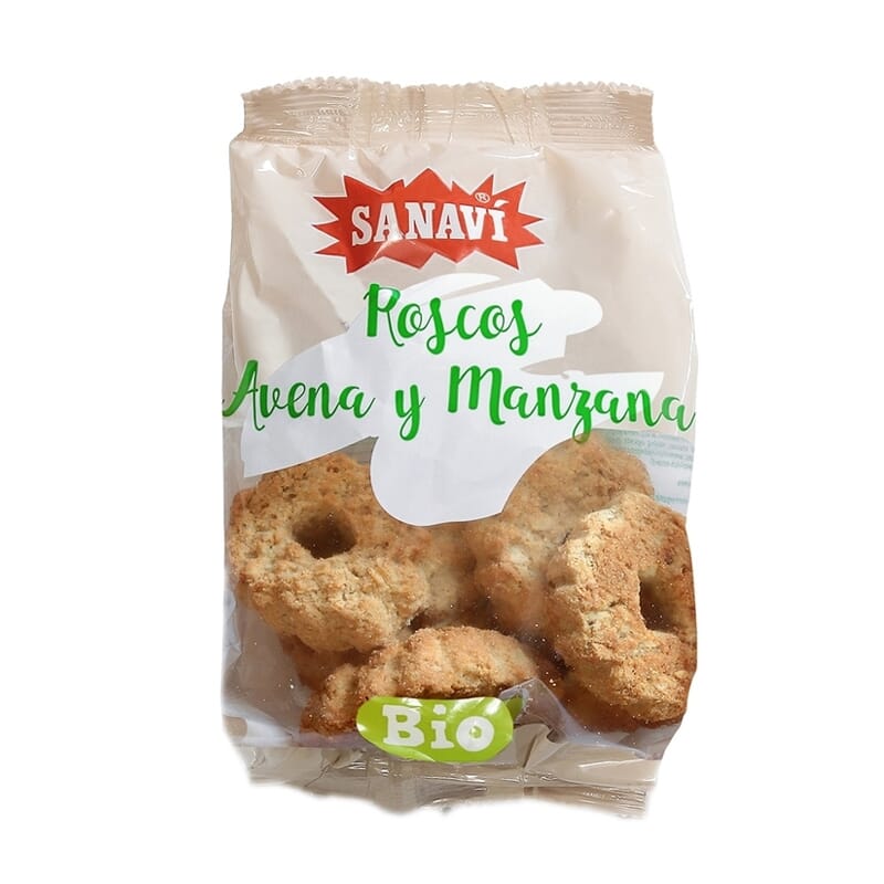 Roscas Aveia E Maçã Bio 150g