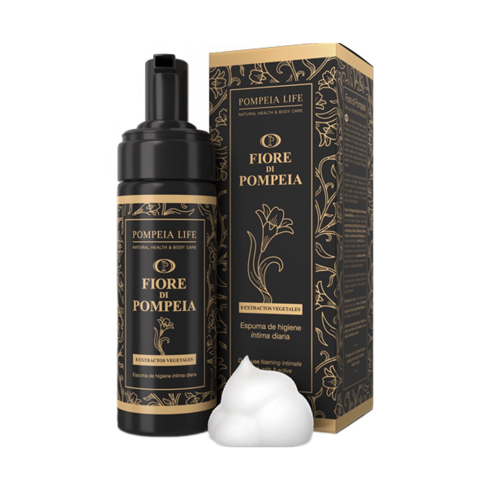 Fiore Di Pompeia Intimer Reinigungsschaum für die tägliche Pflege. 140 ml