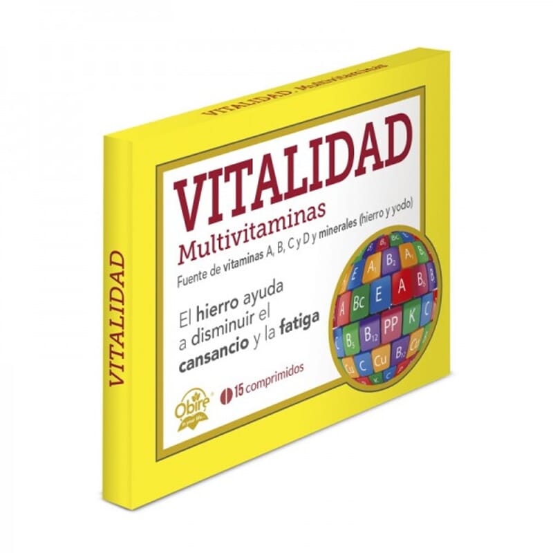 Vitalidad Multivitaminas 15 Tabs