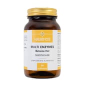 Multienzimas Con Betaine HCL 60 Tabs de Naturemost