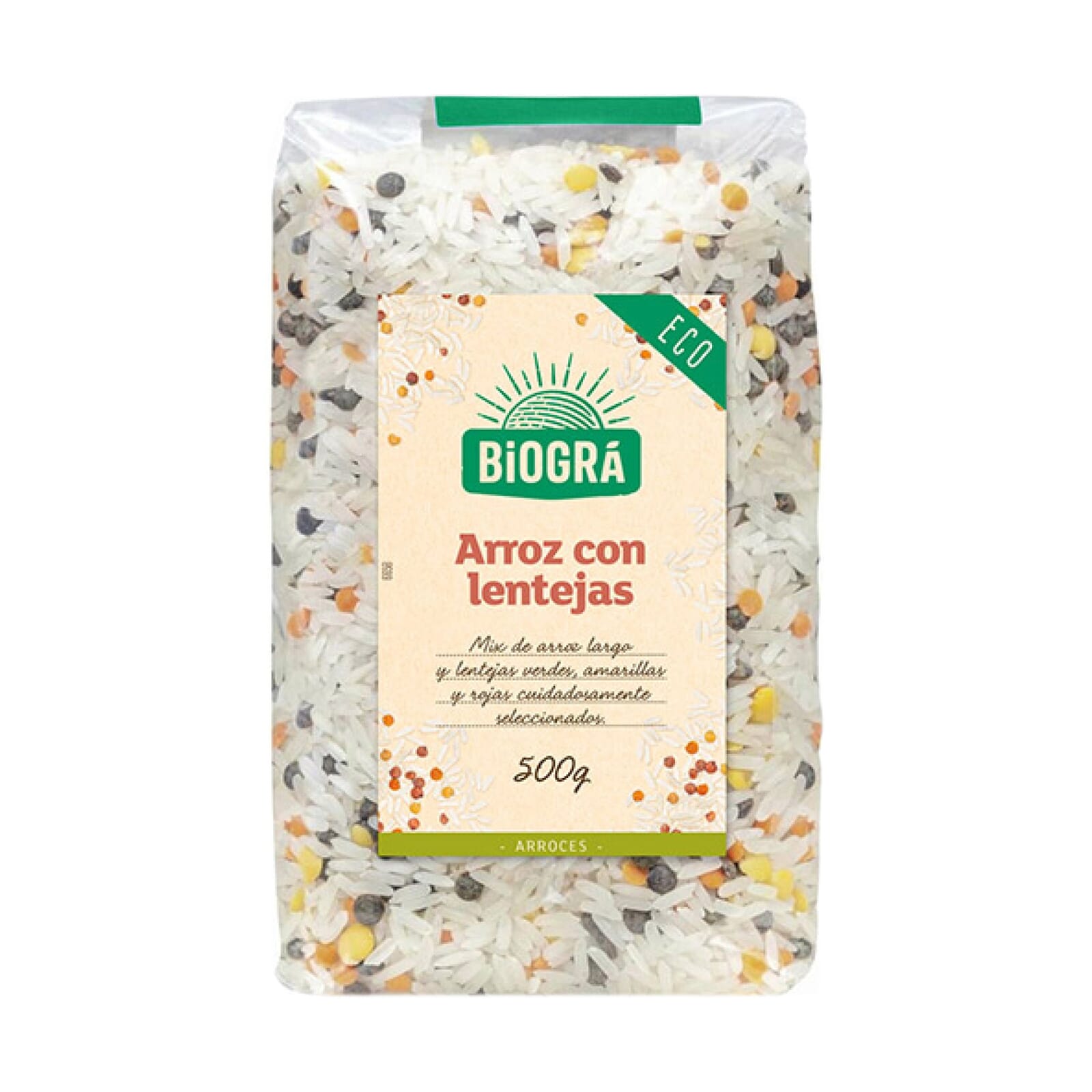 Arroz Con Lentejas 500g