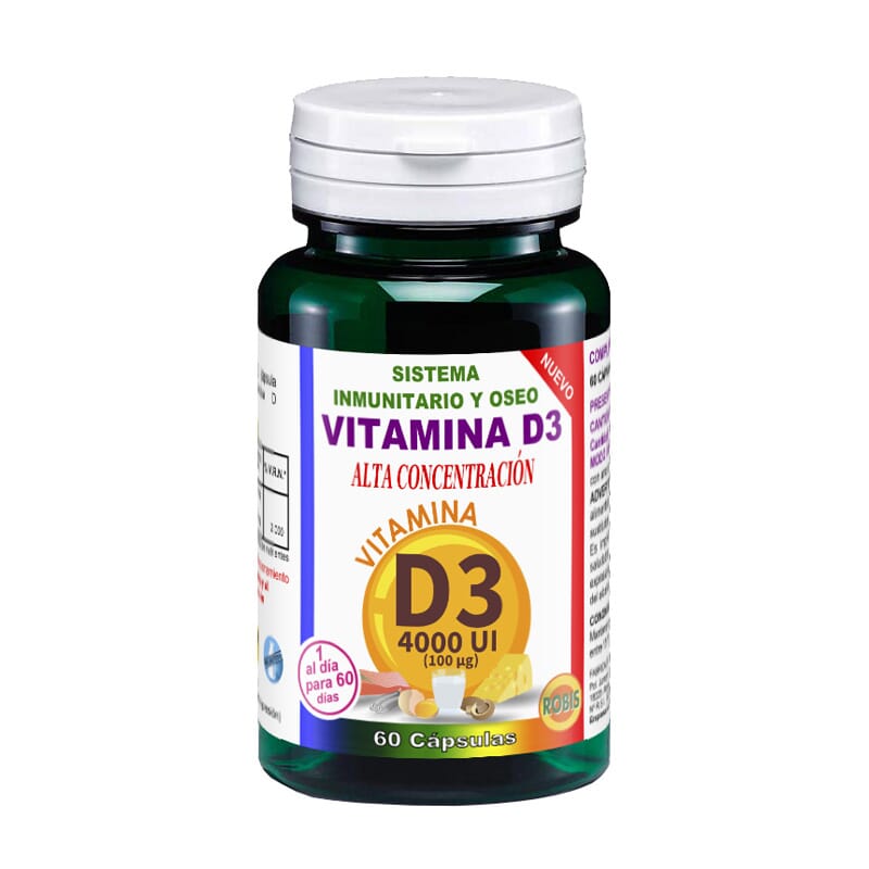 Vitamin D3 4000 ui 60 Caps