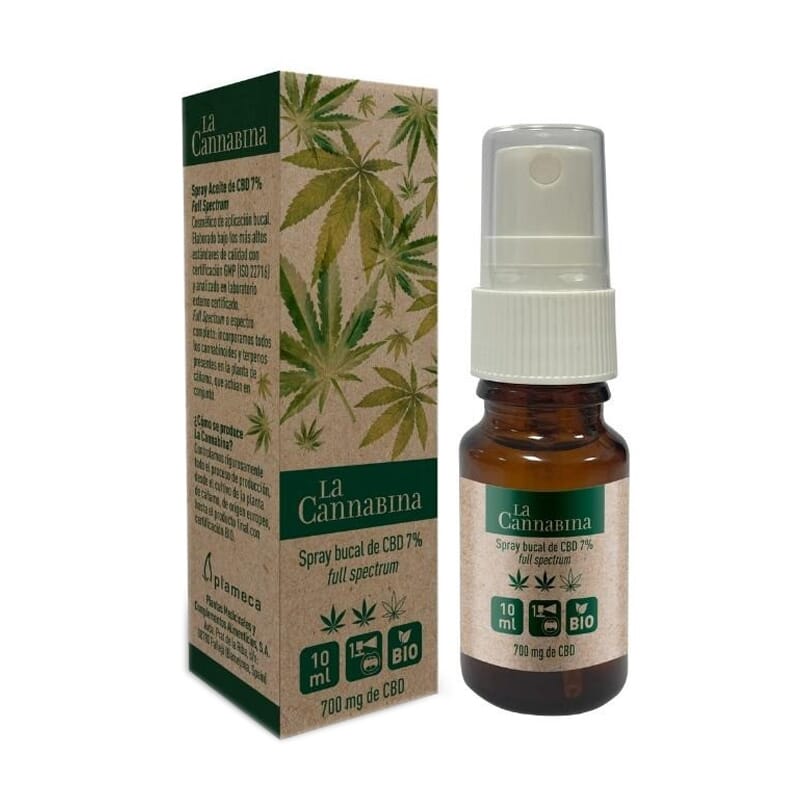 Olie CBD 7% 700 mg Spray 10 ml
