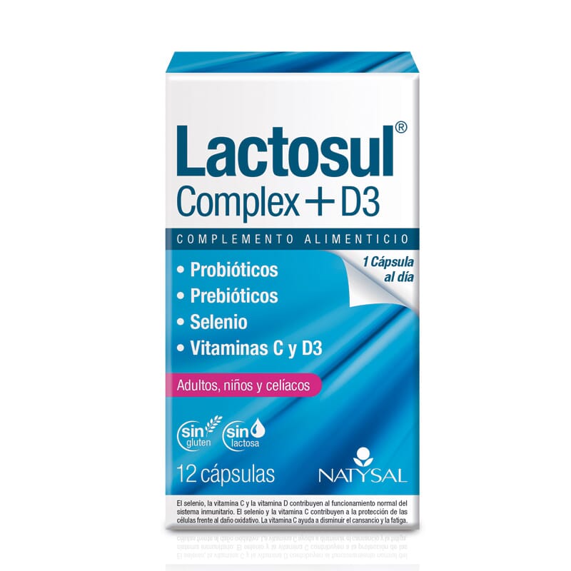 Lactosul Complex + D3 20 Caps