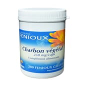 Carbone Vegetale 250 mg 200 Caps di Fenioux