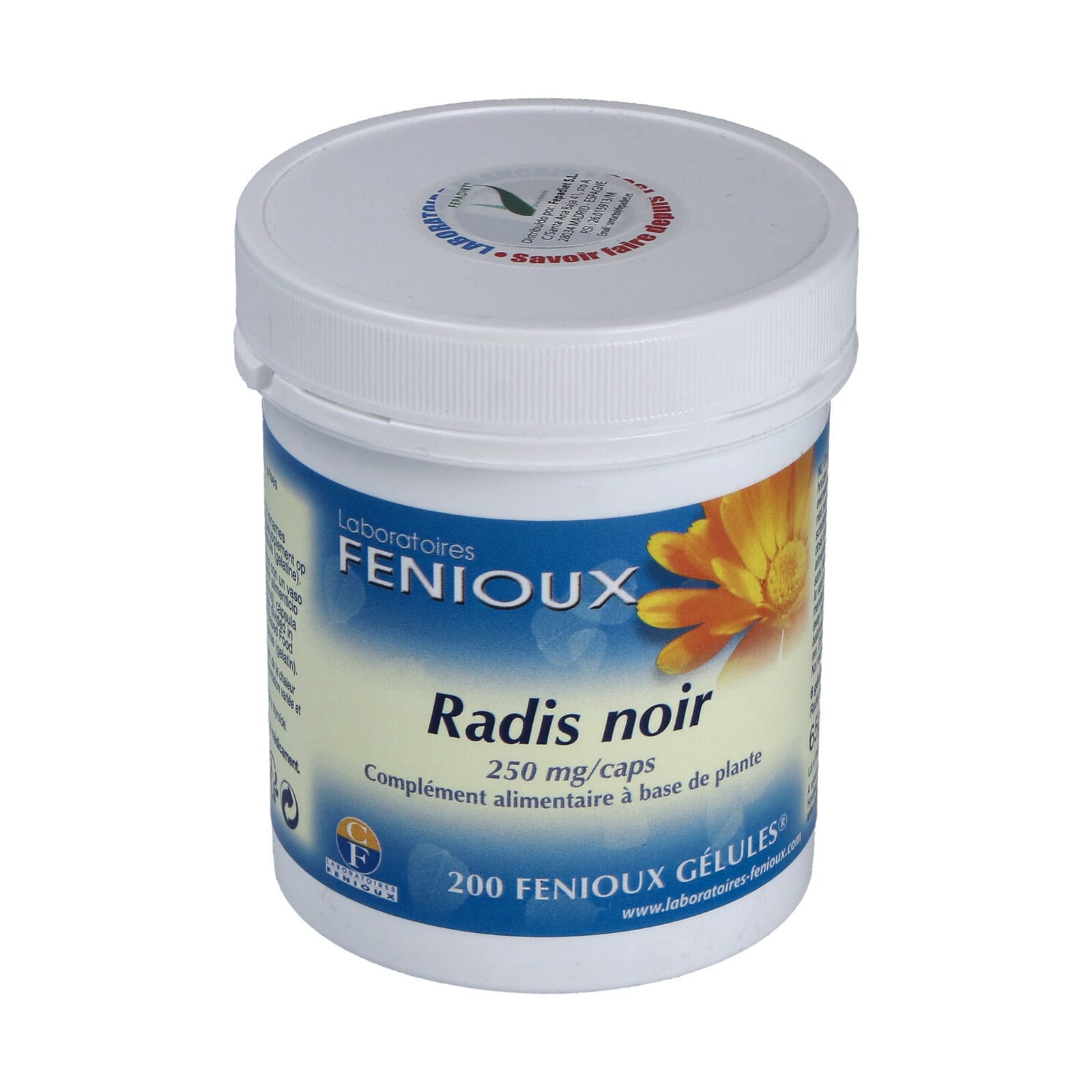 Rábano Negro 250 mg 200 Caps