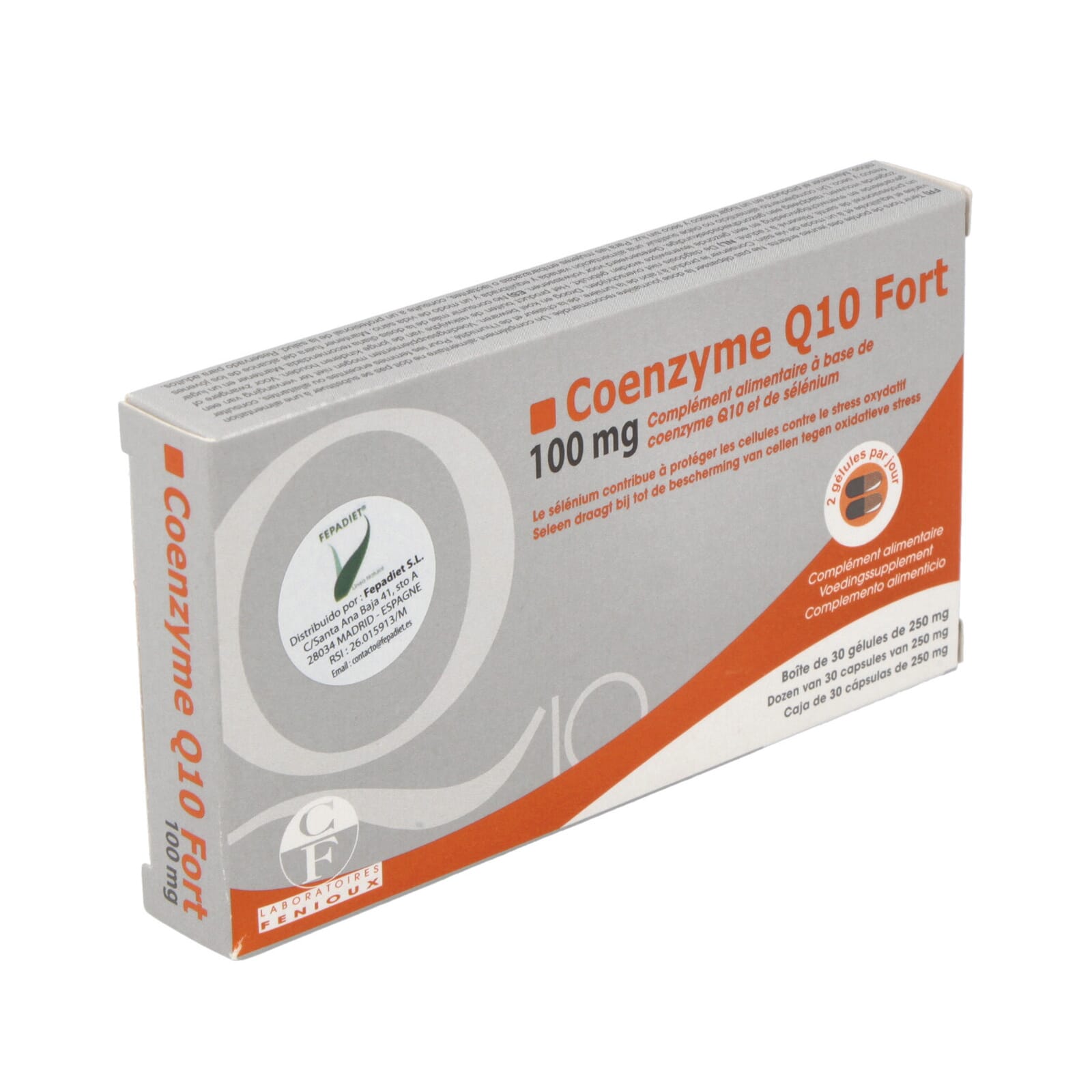 Coenzyma Q10 Fort 30 Caps