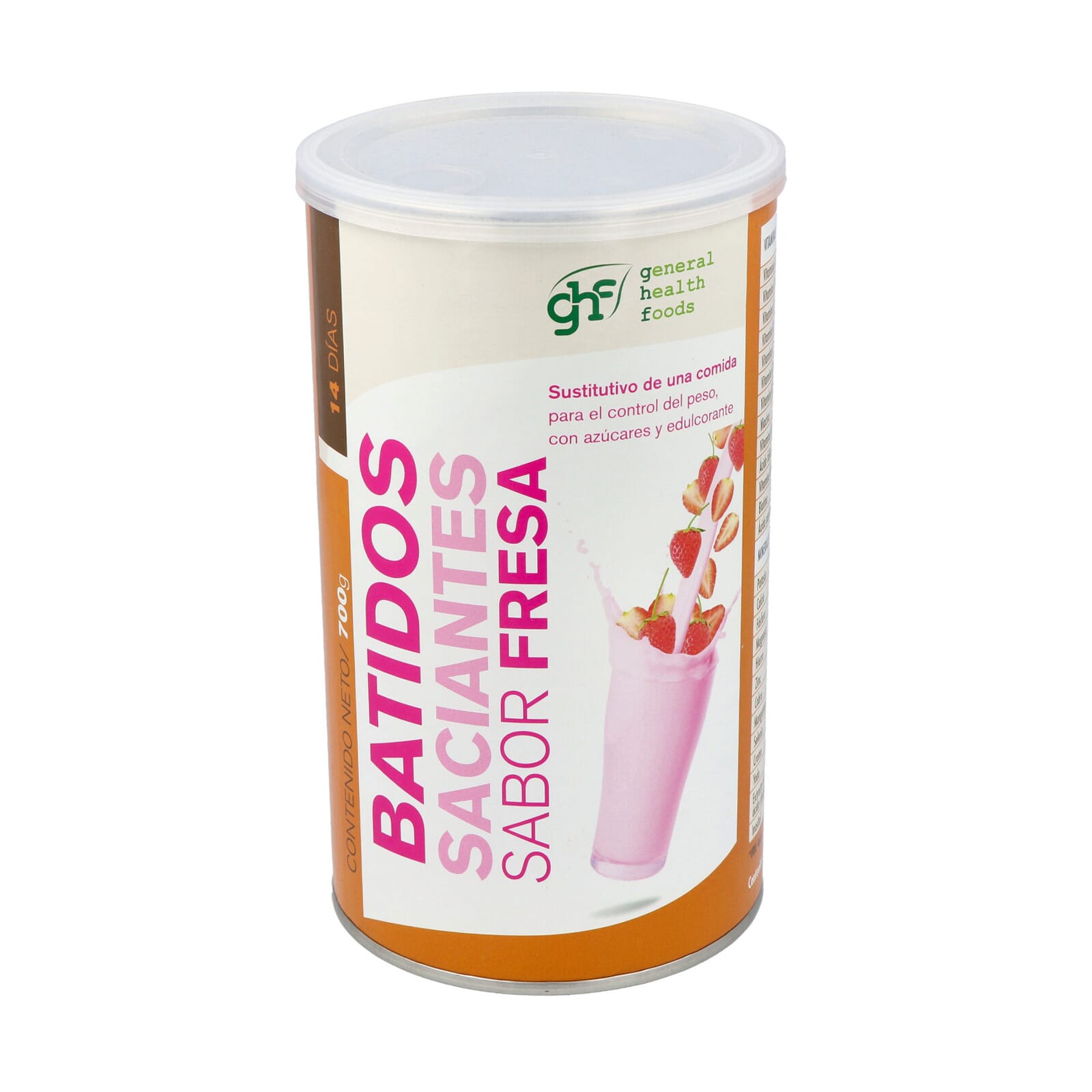 Batido Saciante En Polvo Sabor Fresa 700g