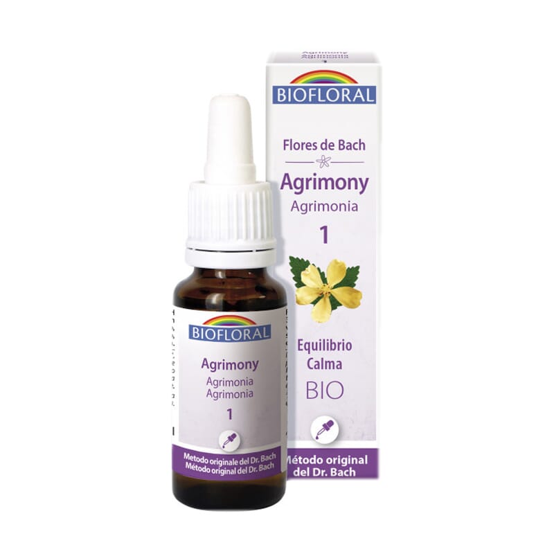 Flores De Bach 01 Agrimony Agrimonia Bio 20 ml