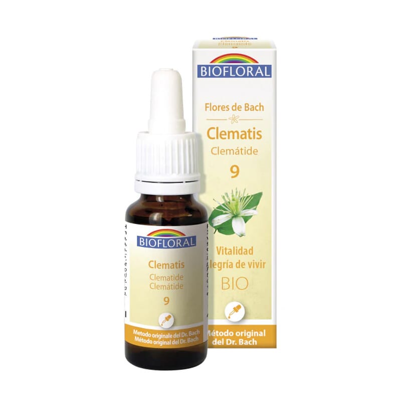 Flores De Bach 09 Clematis Clematide Bio 20 ml