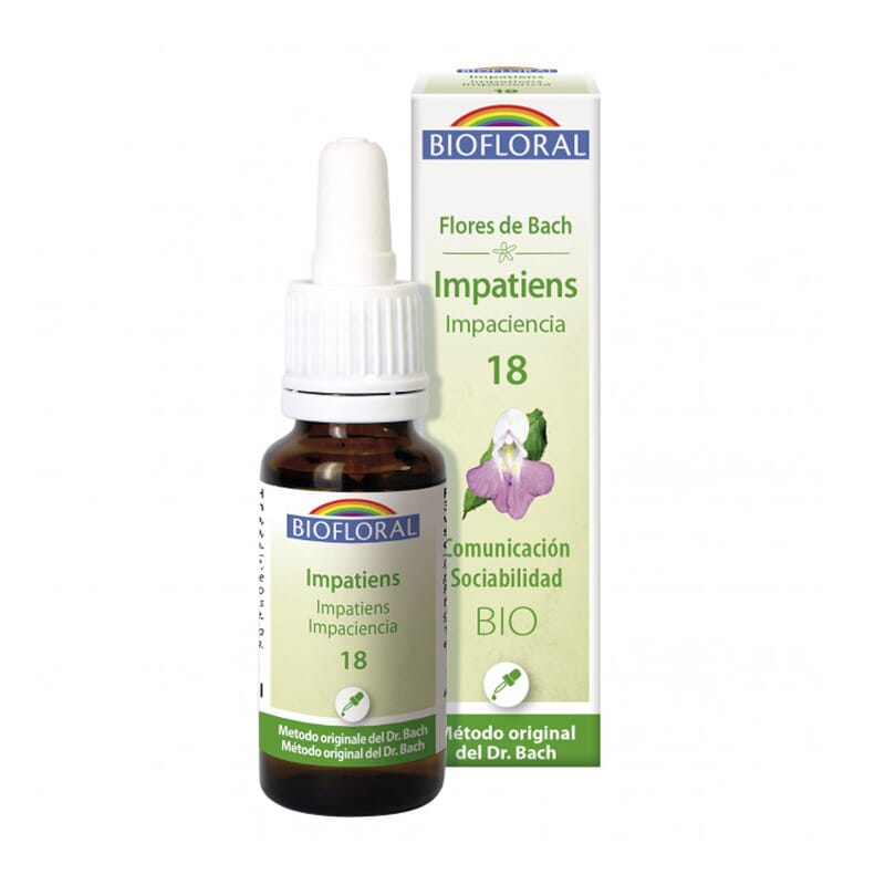 Flores De Bach 18 Impatiens Impaciencia Bio 20 ml