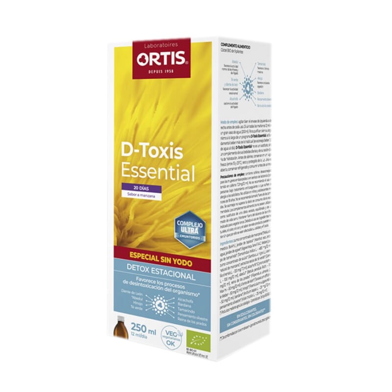 D-Toxis Essential Especial Sin Yodo 250 ml