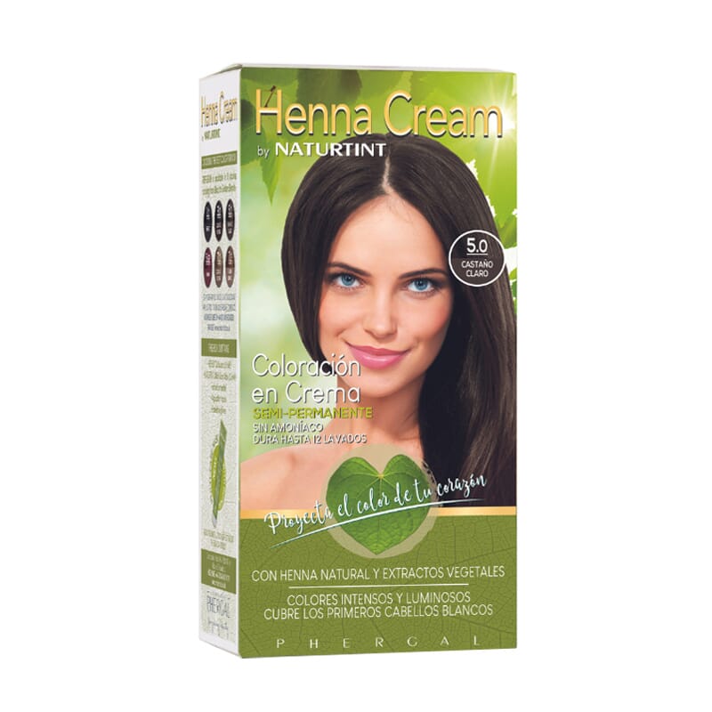 Henna Cream 5.0 - Castaño Claro