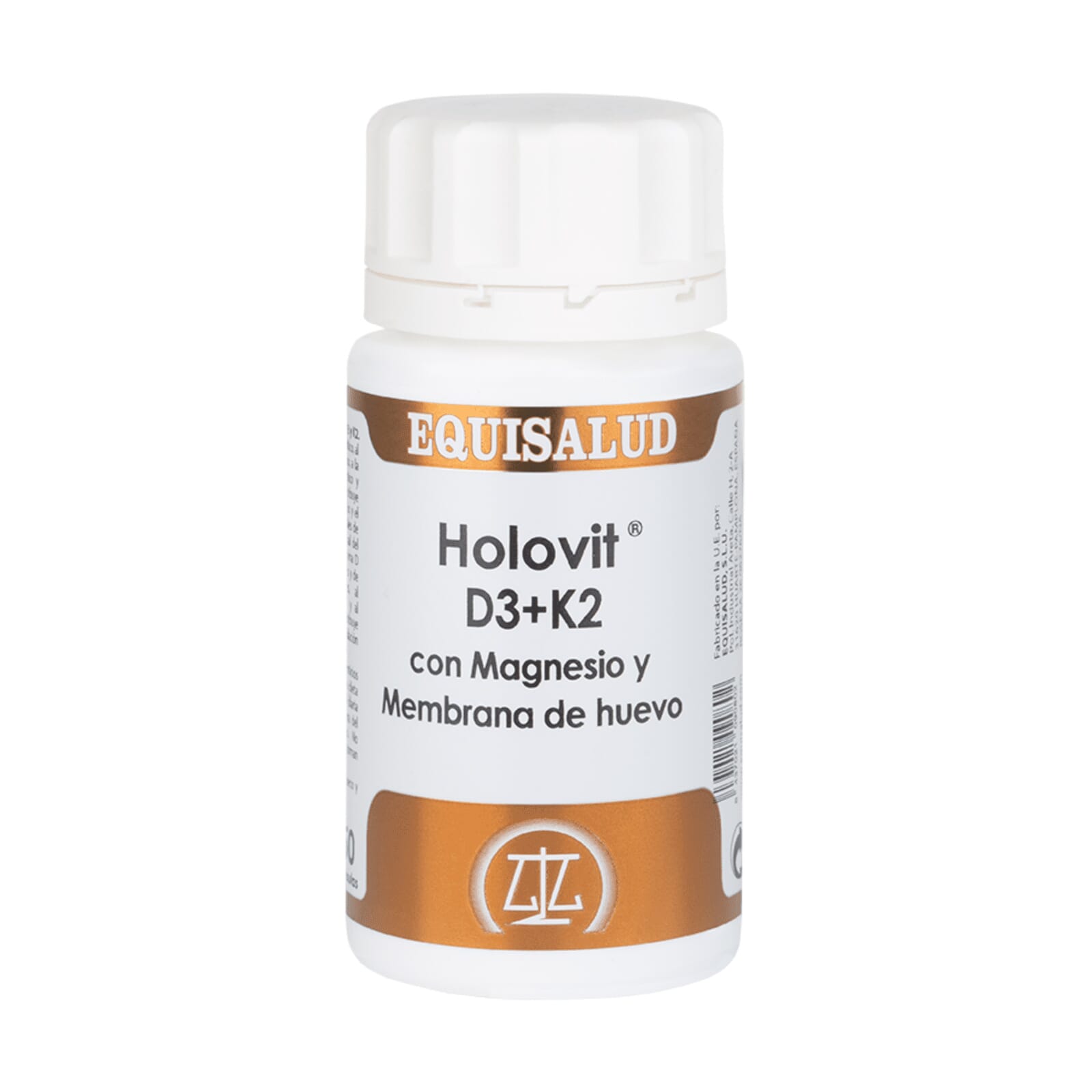 Holovit Vegan D3+K2 Con Magnesio 50 Caps