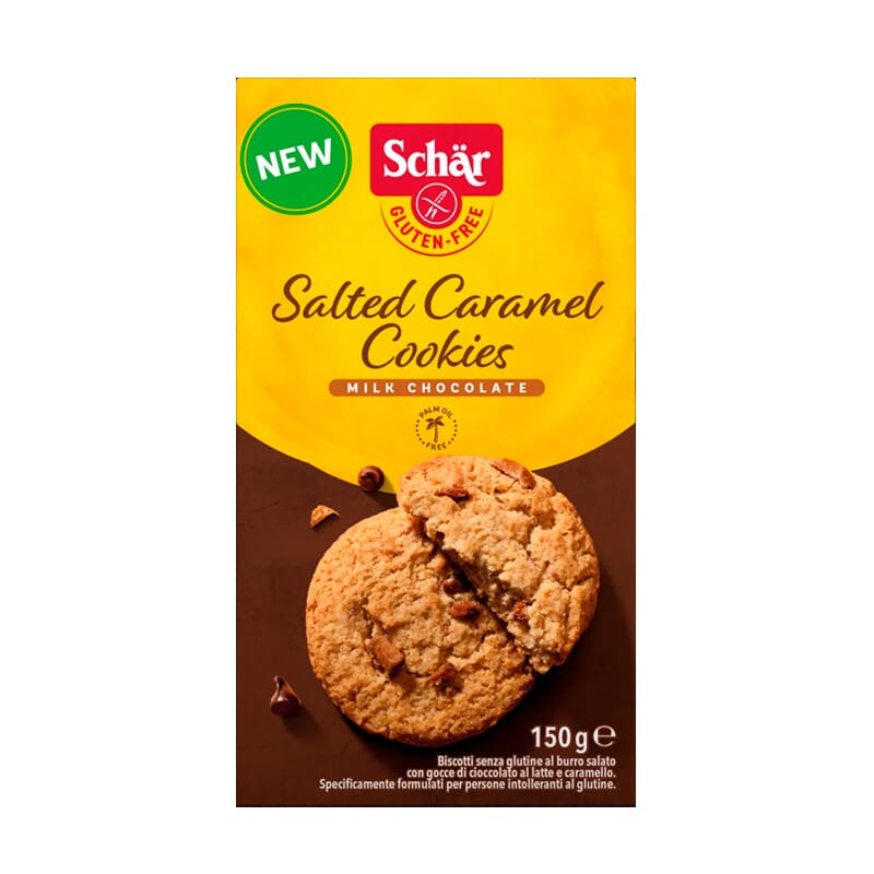 Salted Caramel Cookies Mil Chocolate 150g