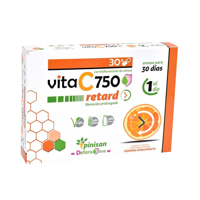 Vita C Retard 750 mg 30 Caps