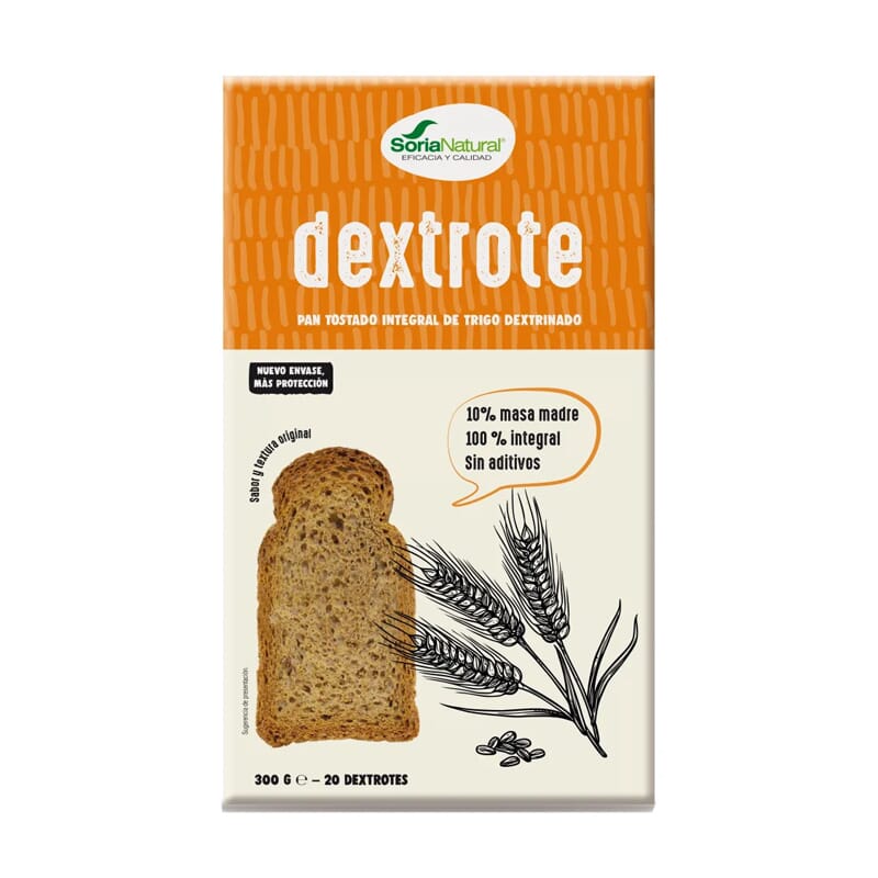 Pan Dextrote Integral Caja 20 Rebanadas