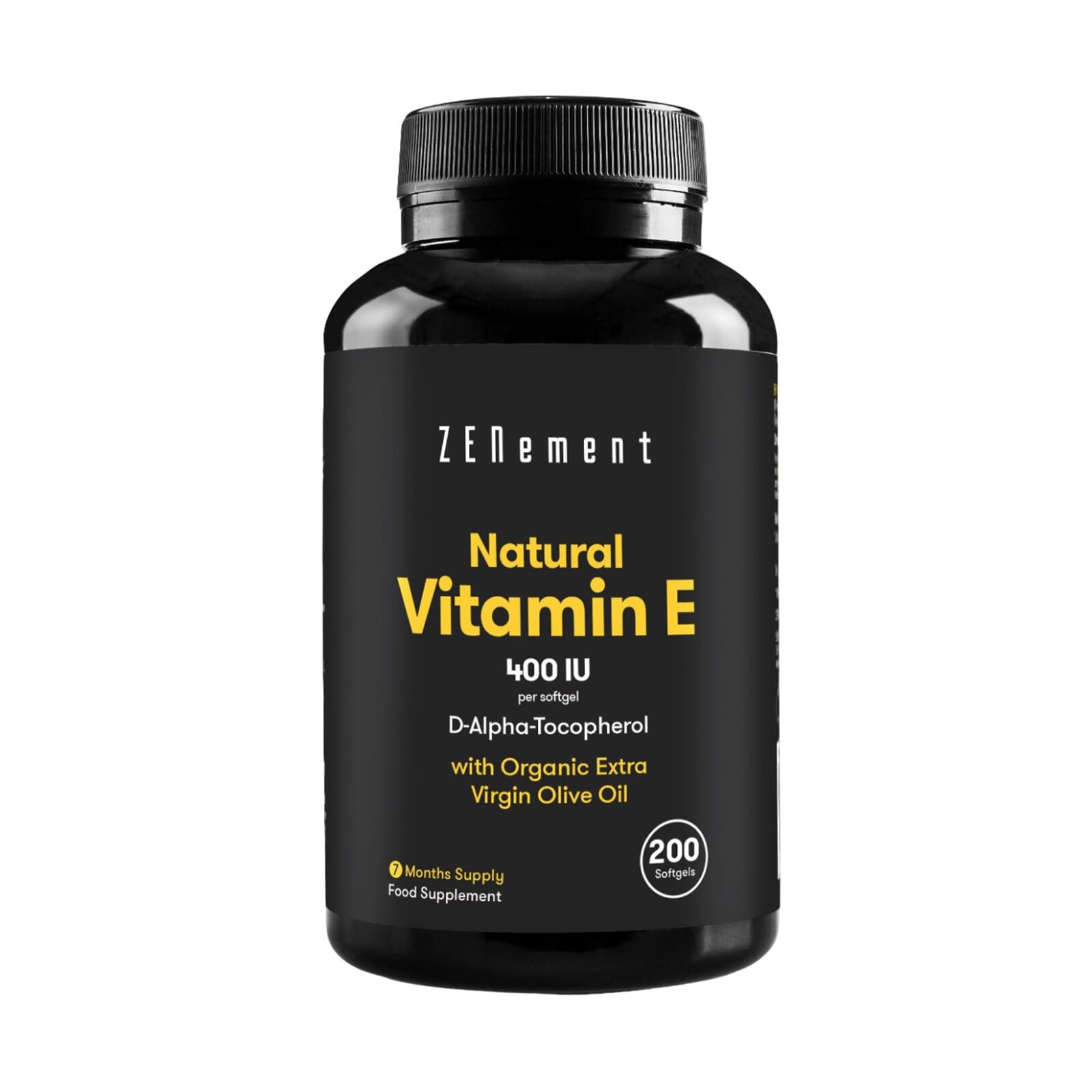 Natural Vitamina E 400 iu 200 Perlas