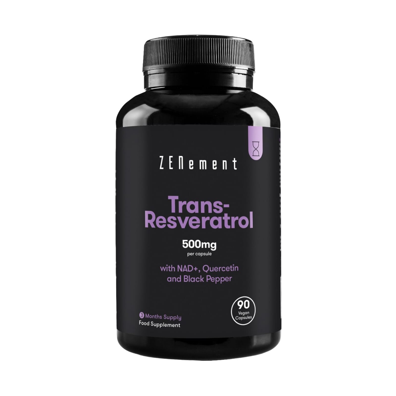 Trans-Resveratrol 500 mg 90 Caps