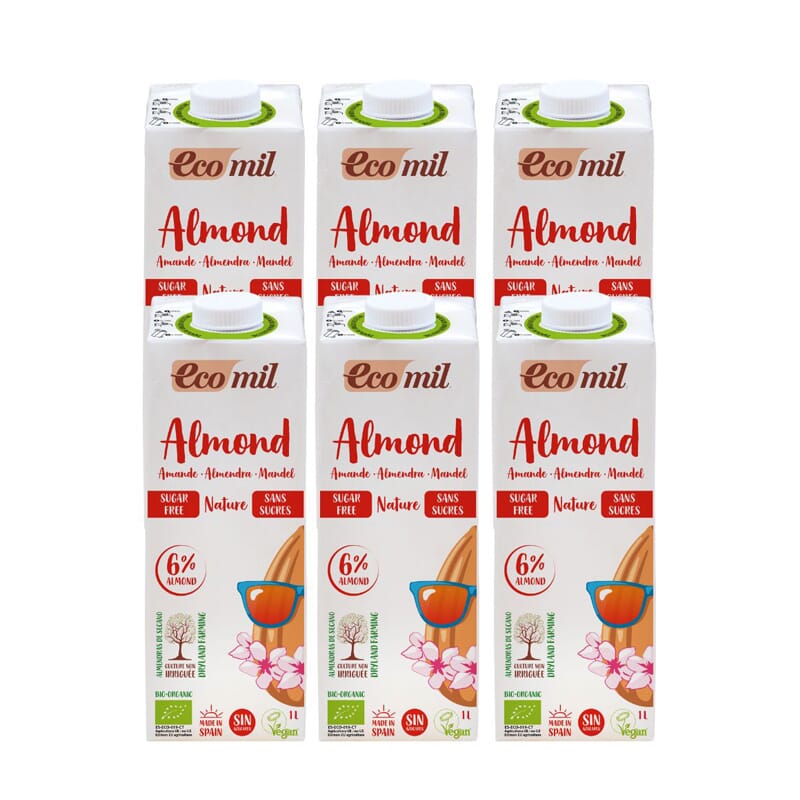 Bebida De Almendra Nature Bio  6 Uds 1 L