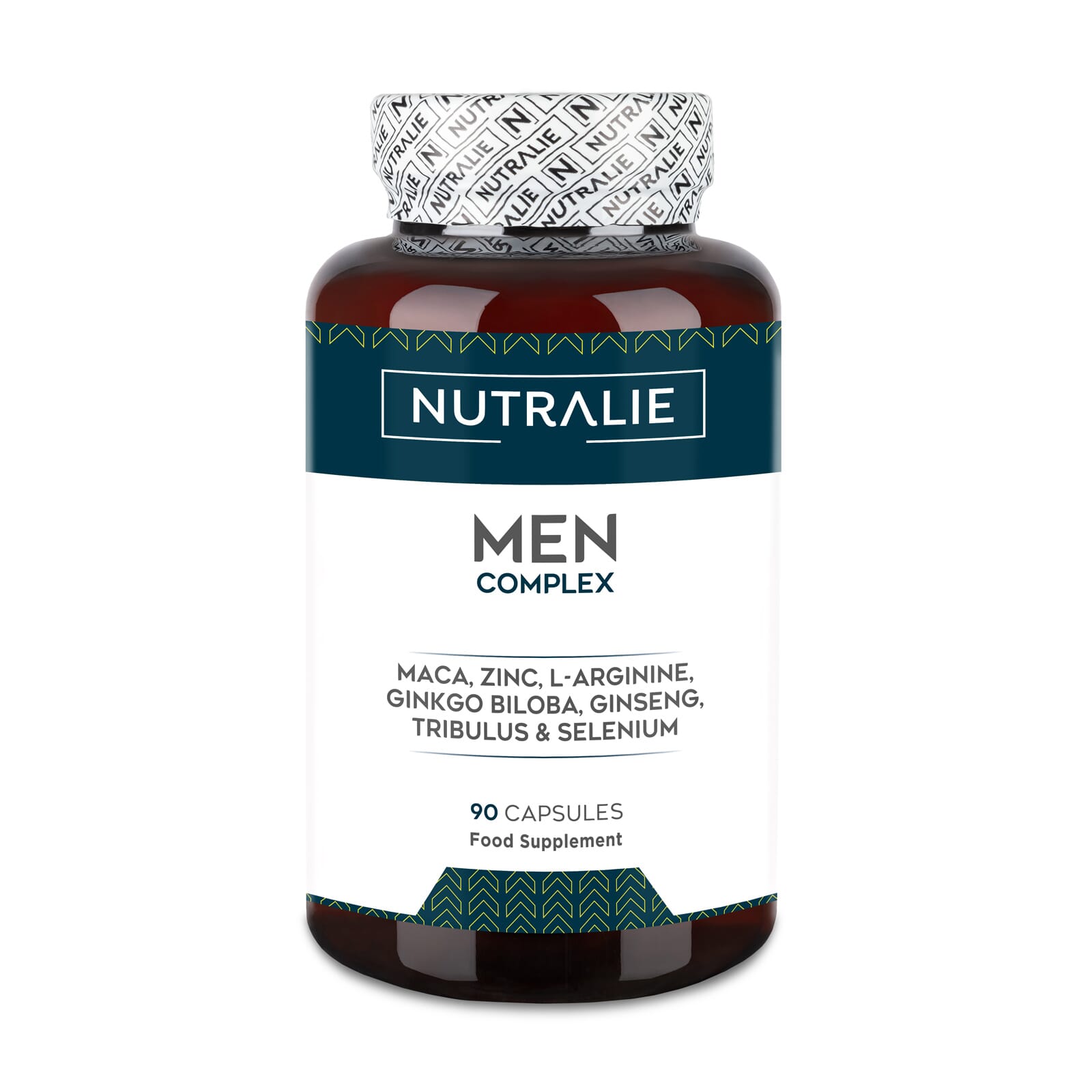 Men Complex Maca + L-Arginina Energizante Hombre 90 Caps