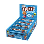 M&M's Hiprotein White Chocolate Bar 52g 12 Barres de M&M's