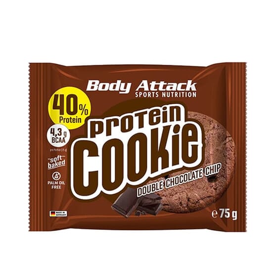 Protein Cookie Double Chocolate Chip 75g Body Attack