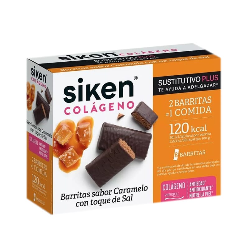 Sustitutief Collageen Karamelreep Met Een Vleugje Zout 8 Ud 40g