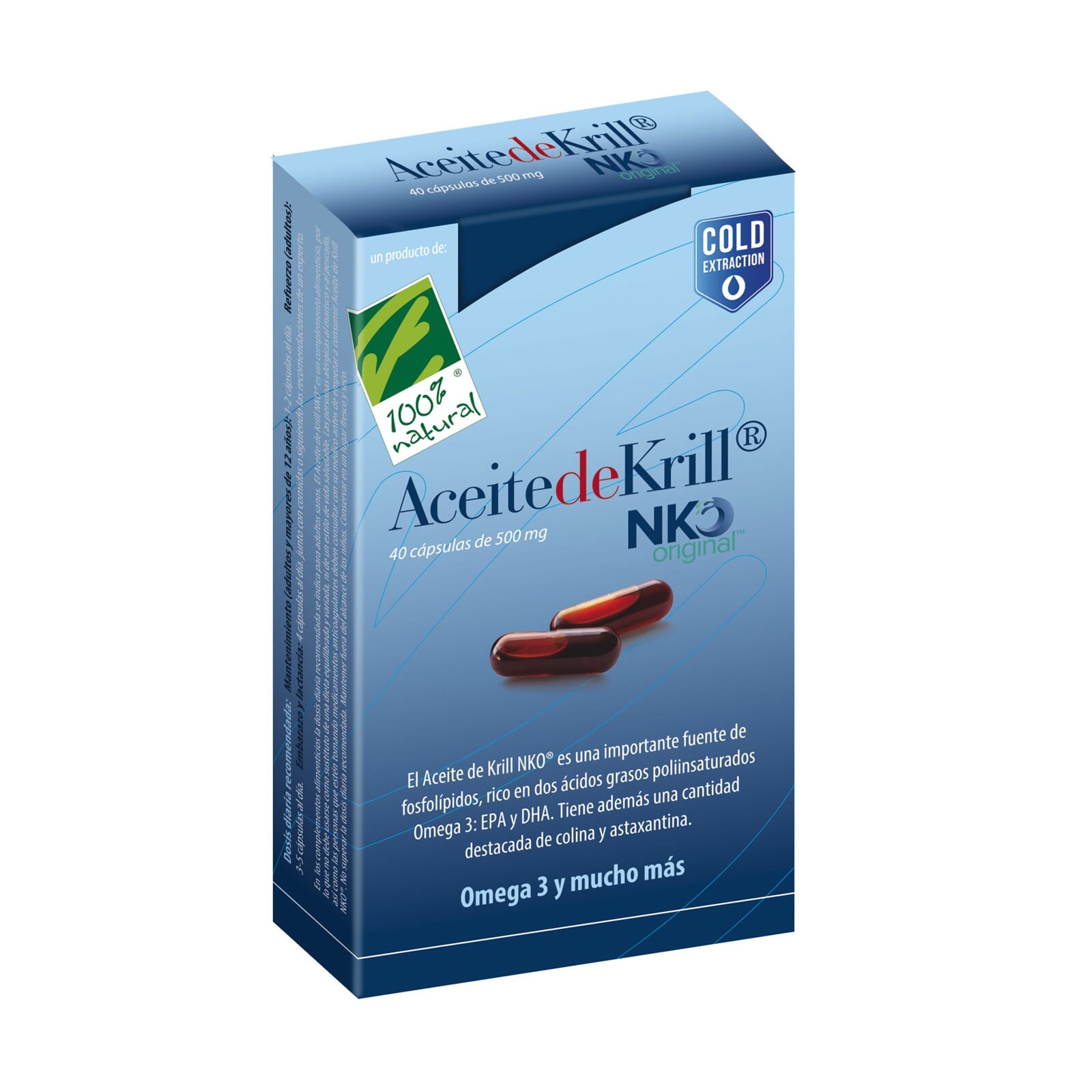 Aceite De Krill NKO 40 Perlas