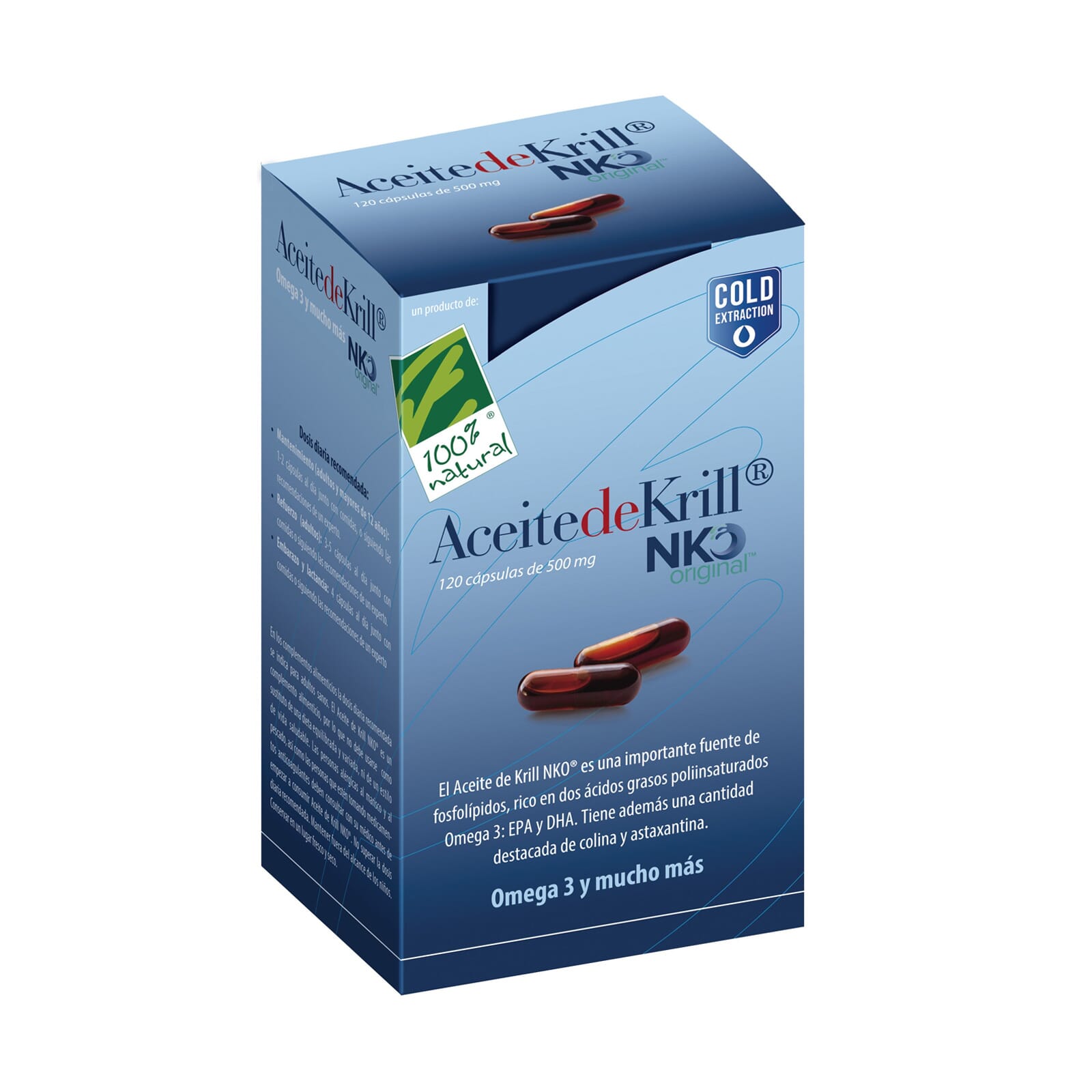 Aceite De Krill NKO 120 Perlas