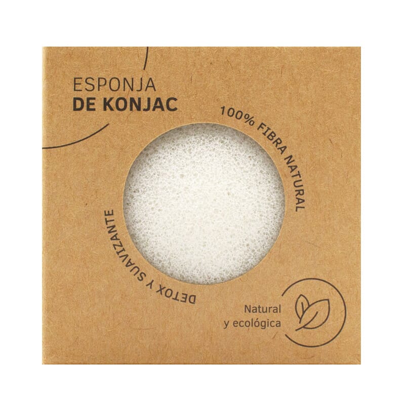 Esponja Konjac Natural