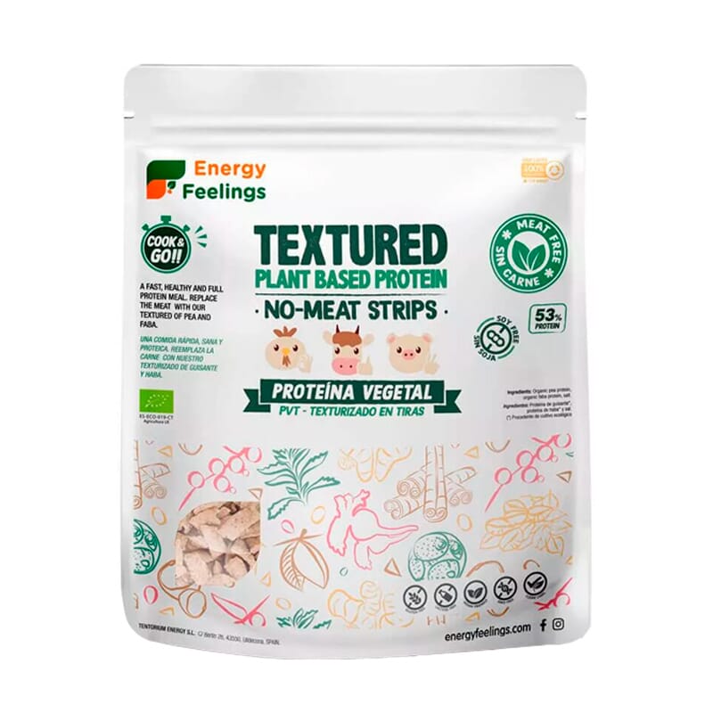 Proteína Vegetal Texturizada Tiras De No Carne 200g