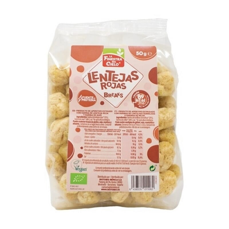 Break De Lentejas Rojas Eco Vegan 50g