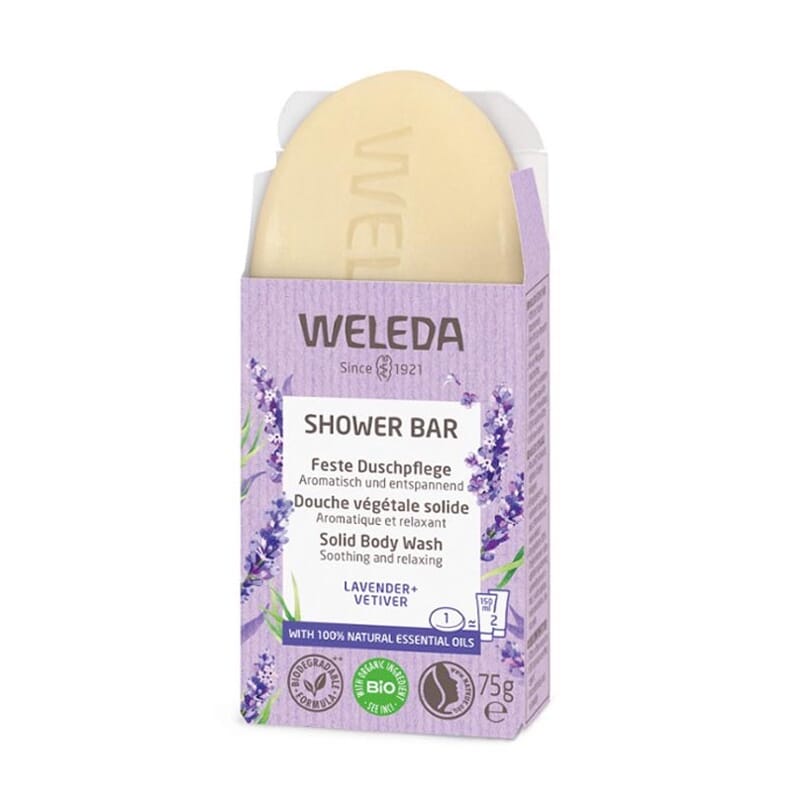 Jabón De Ducha Sólido Lavanda + Vetiver 75g