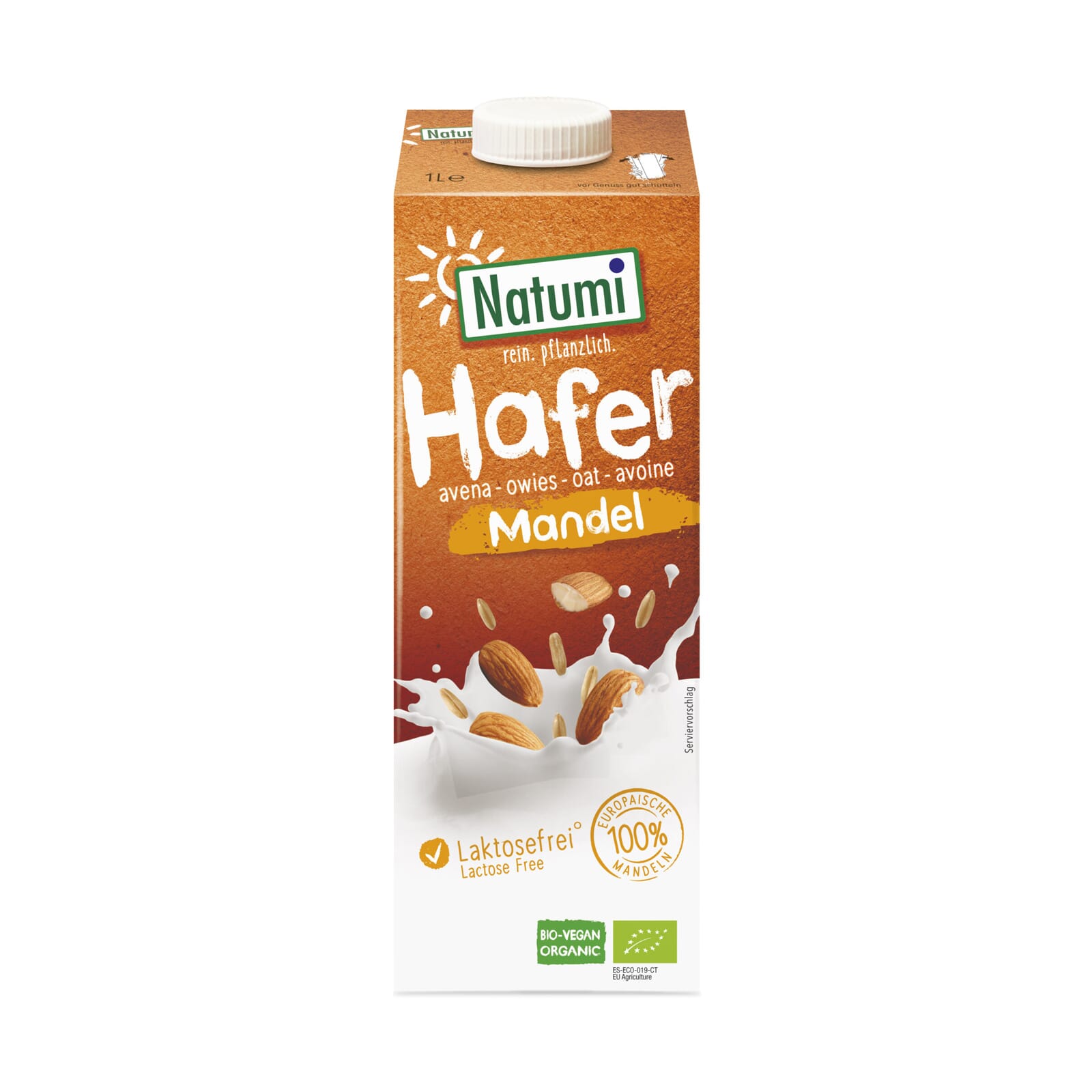 Bebida De Avena Y Almendra Bio 1 L