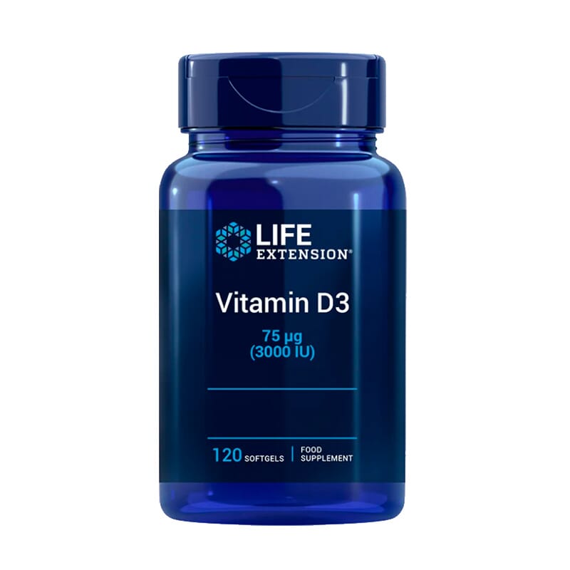 Vitamin D3 3000 iu 120 Perlas