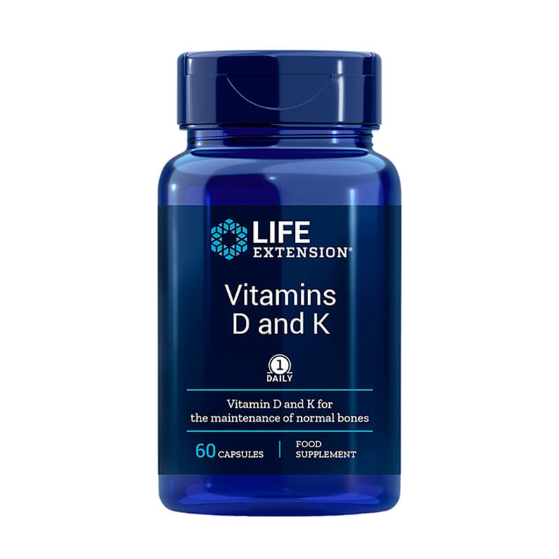 Vitamins D And K 60 VCaps